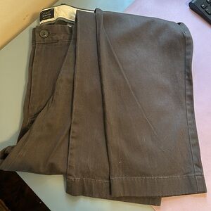 Jcrew men’s charcoal cotton chinos